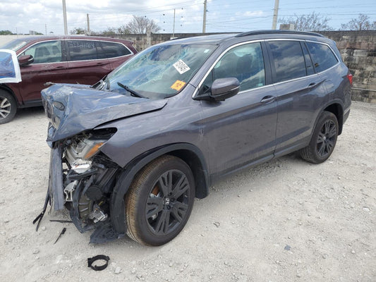 2022 HONDA PILOT SE VIN:5FNYF5H22NB001986
