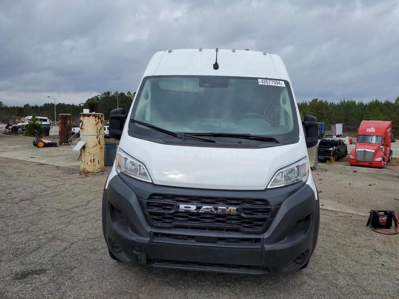 2023 RAM PROMASTER 2500 2500 HIGH VIN:3C6LRVDG9PE503994