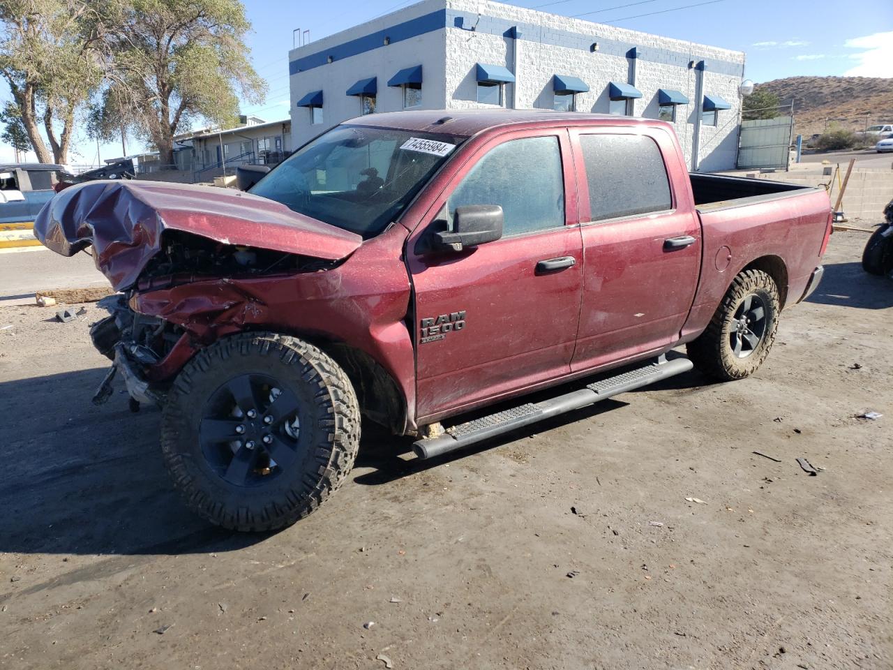 2022 RAM 1500 CLASSIC TRADESMAN VIN:3C6RR7KG0NG331624