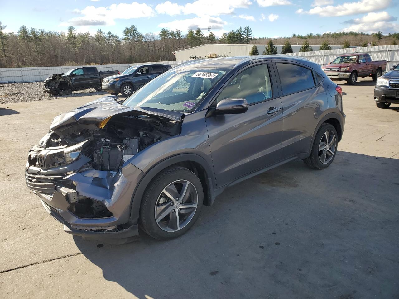 2022 HONDA HR-V EXL VIN:3CZRU6H73NM738051