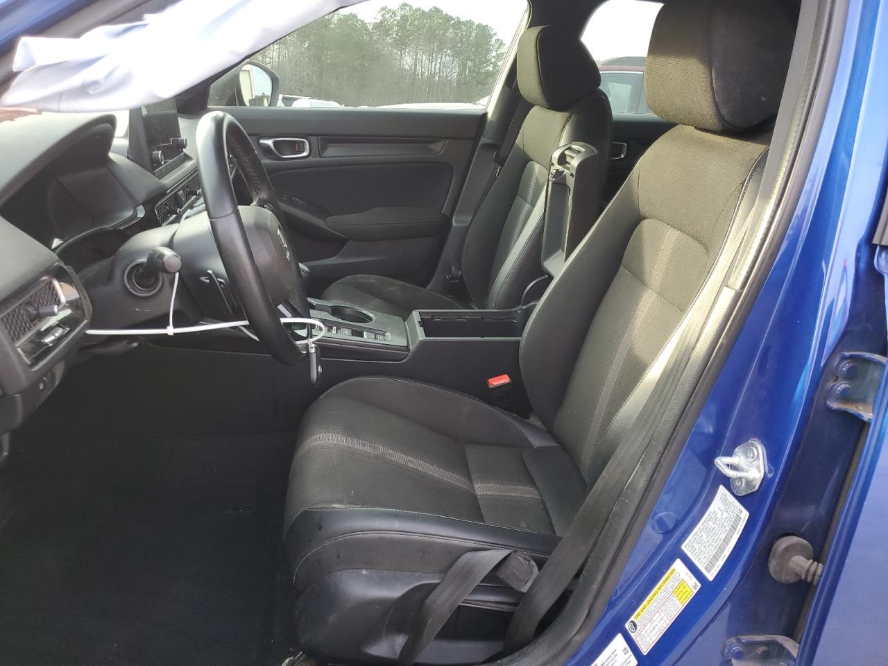 2022 HONDA CIVIC SPORT VIN:2HGFE2F57NH607558