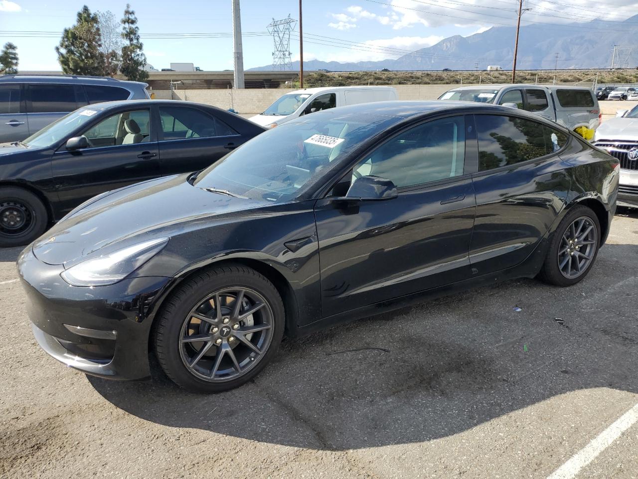 2022 TESLA MODEL 3  VIN:5YJ3E1EB8NF125934