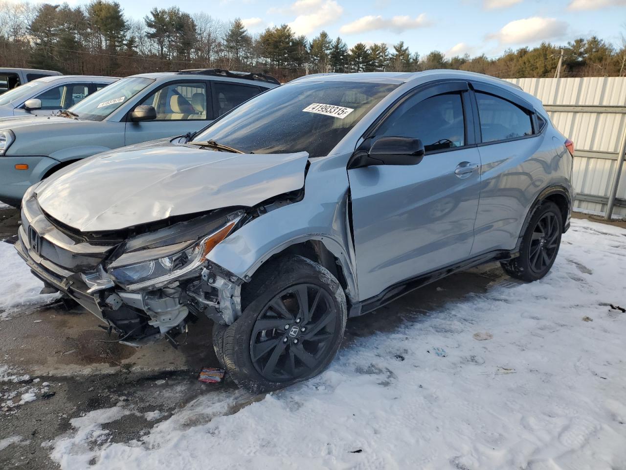 2022 HONDA HR-V SPORT VIN:3CZRU6H12NM721317