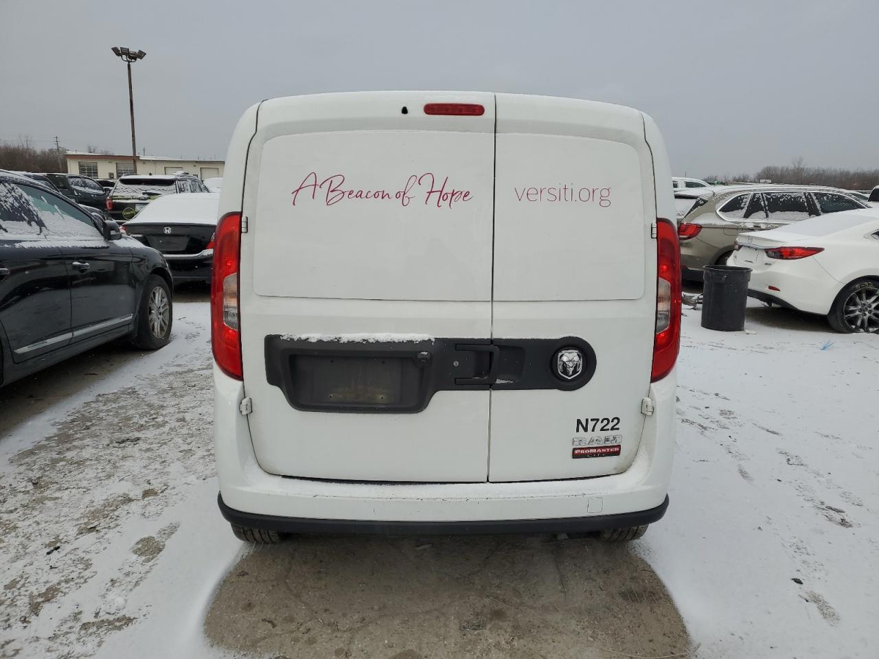 2022 RAM PROMASTER CITY TRADESMAN VIN:ZFBHRFAB1N6Y23507