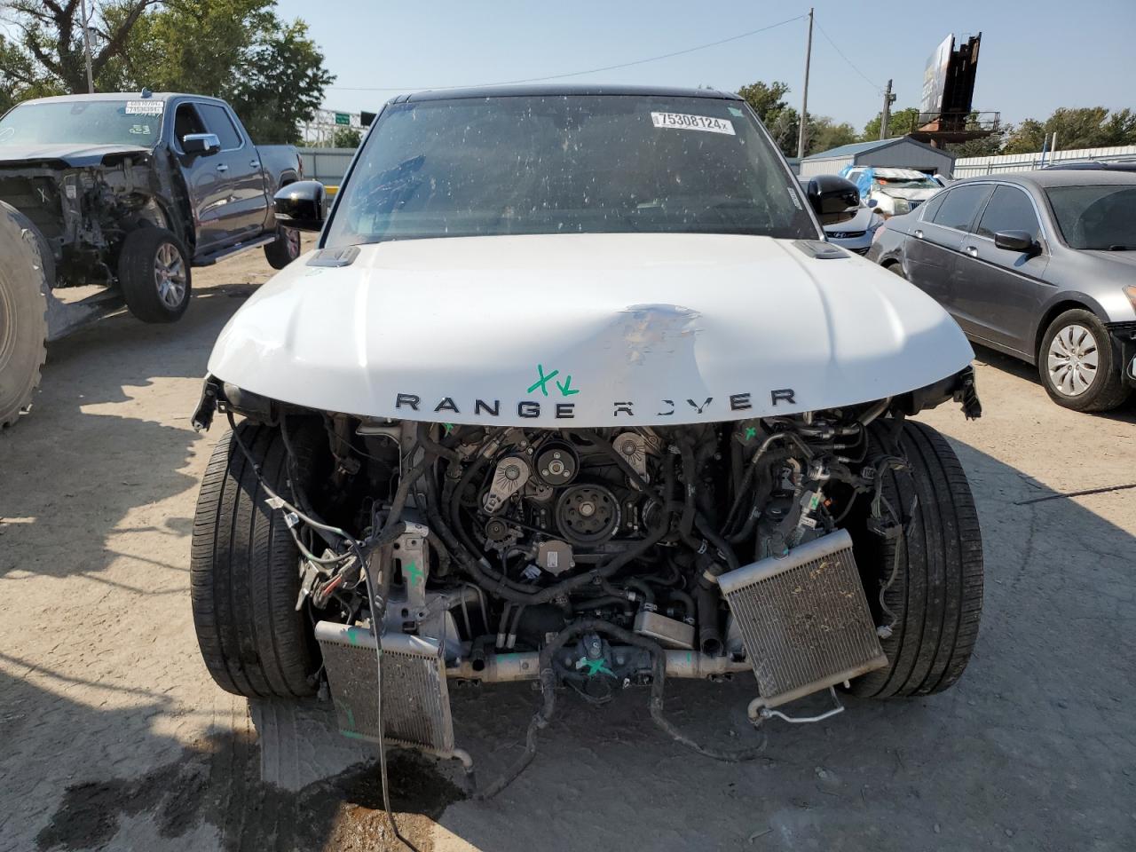 2022 LAND ROVER RANGE ROVER SPORT HSE DYNAMIC VIN:SALWR2SE8NA241979
