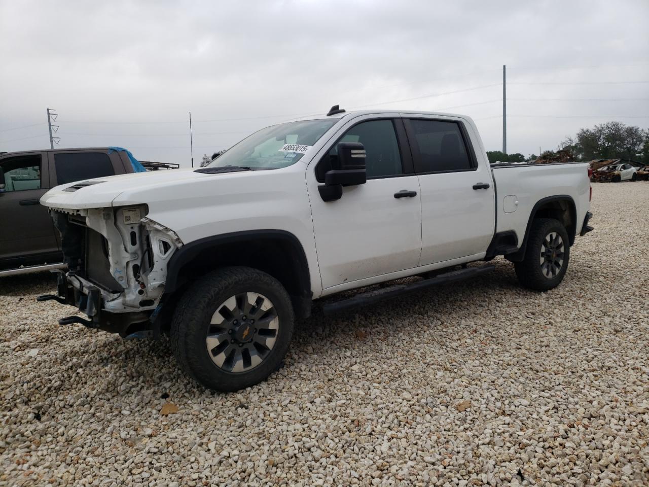 2022 CHEVROLET SILVERADO K2500 CUSTOM VIN:2GC4YME78N1221395