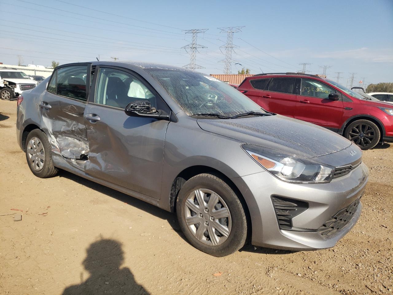 2022 KIA RIO LX VIN:3KPA24AD4NE496362