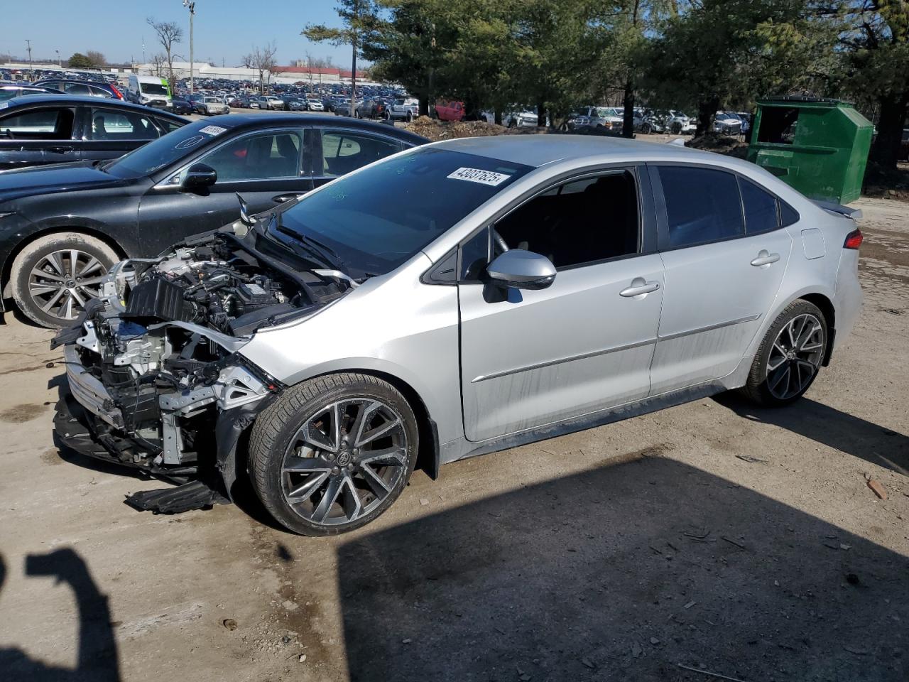 2022 TOYOTA COROLLA SE VIN:5YFS4MCE0NP127839