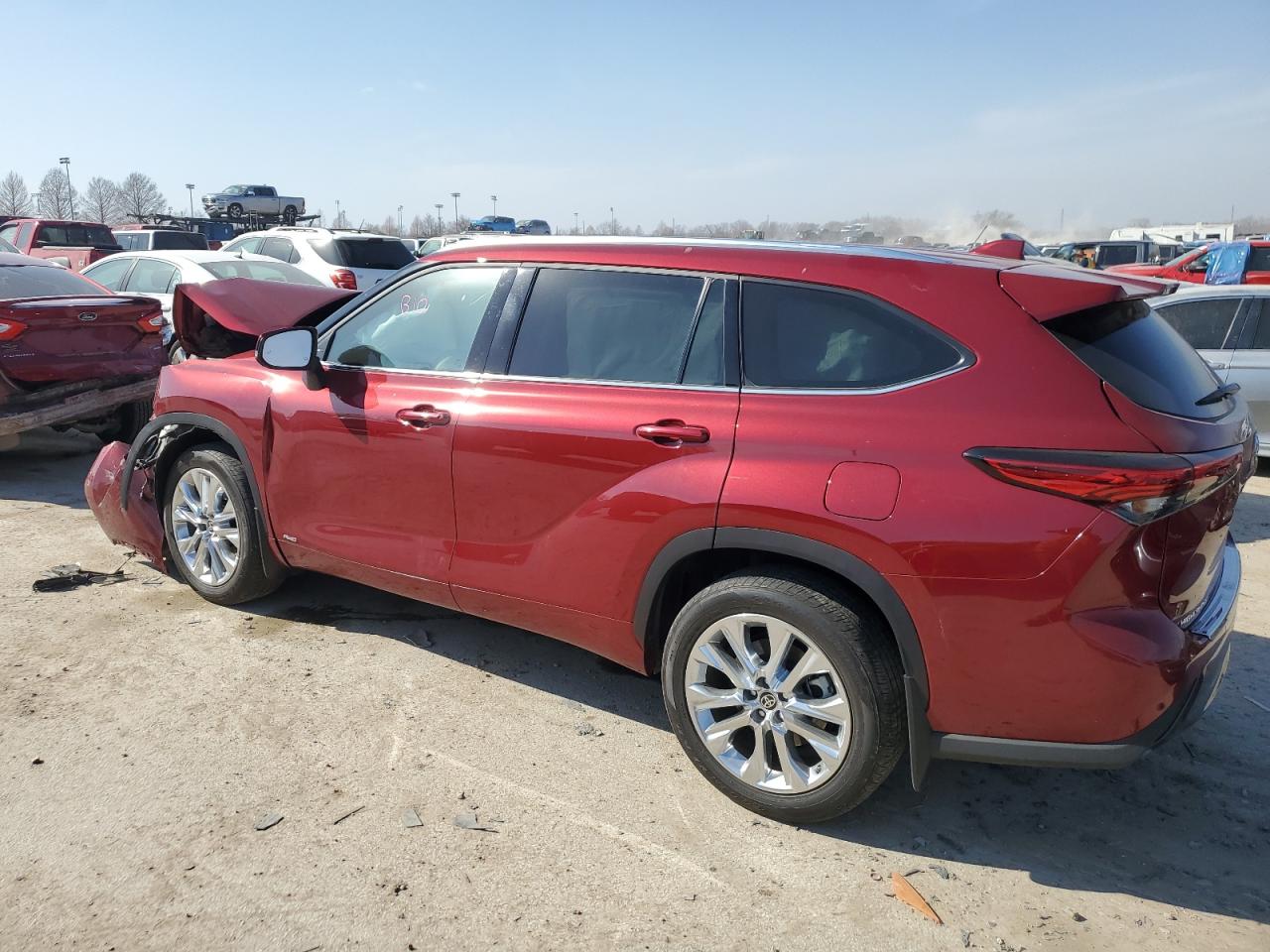 2022 TOYOTA HIGHLANDER HYBRID LIMITED VIN:5TDXBRCH5NS541788