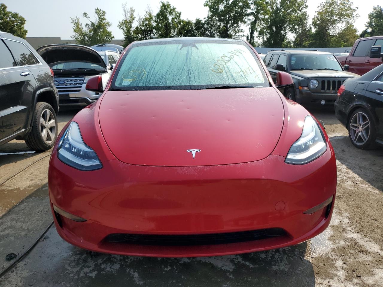 2022 TESLA MODEL Y  VIN:7SAYGDEE0NF460877