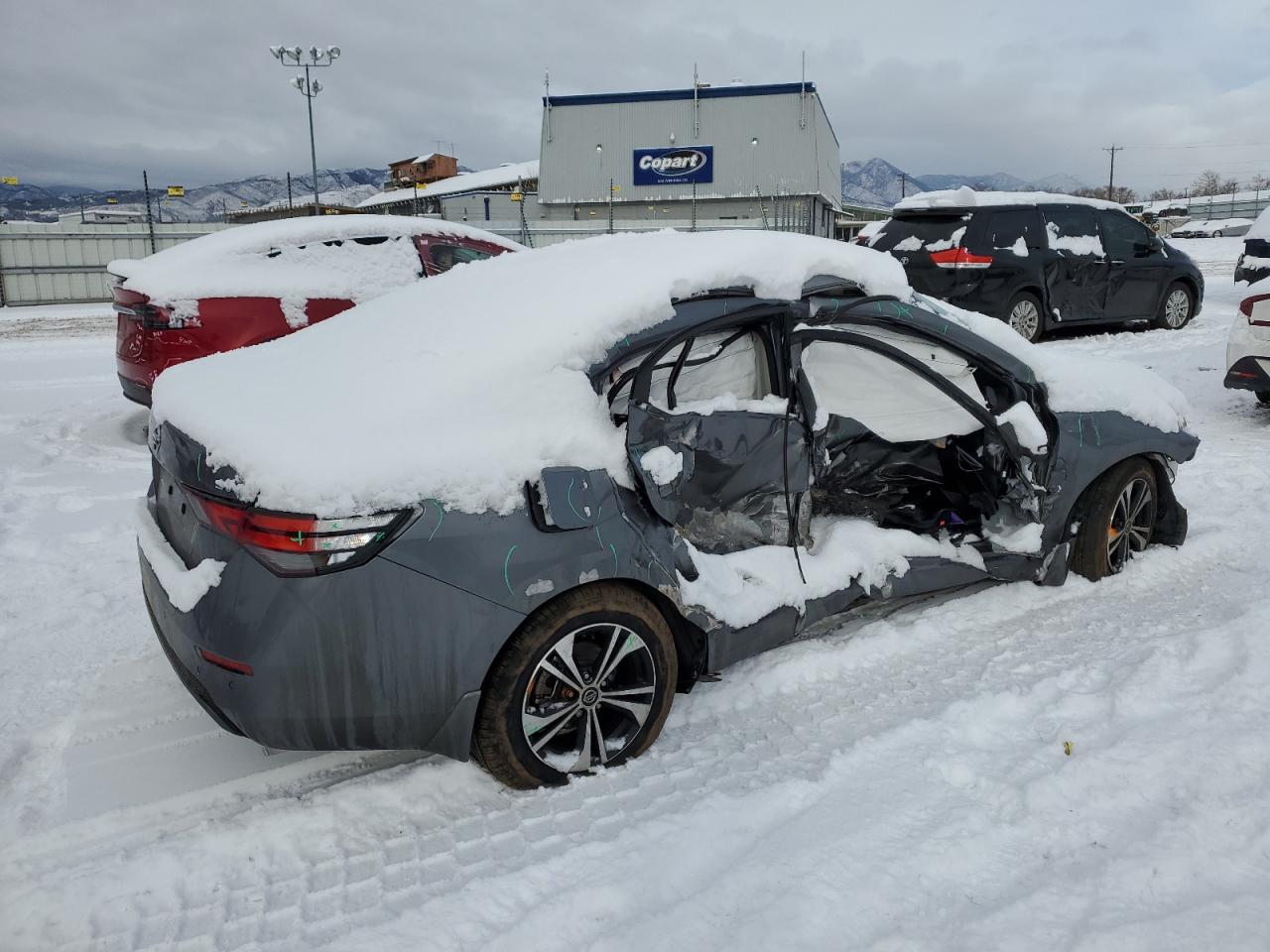 2022 NISSAN SENTRA SV VIN:3N1AB8CV3NY202612