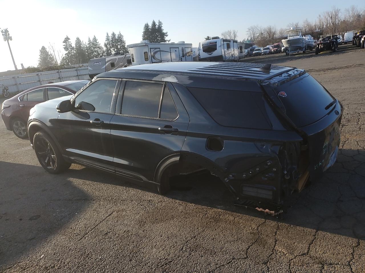 2022 FORD EXPLORER ST VIN:1FM5K8GC1NGC29070