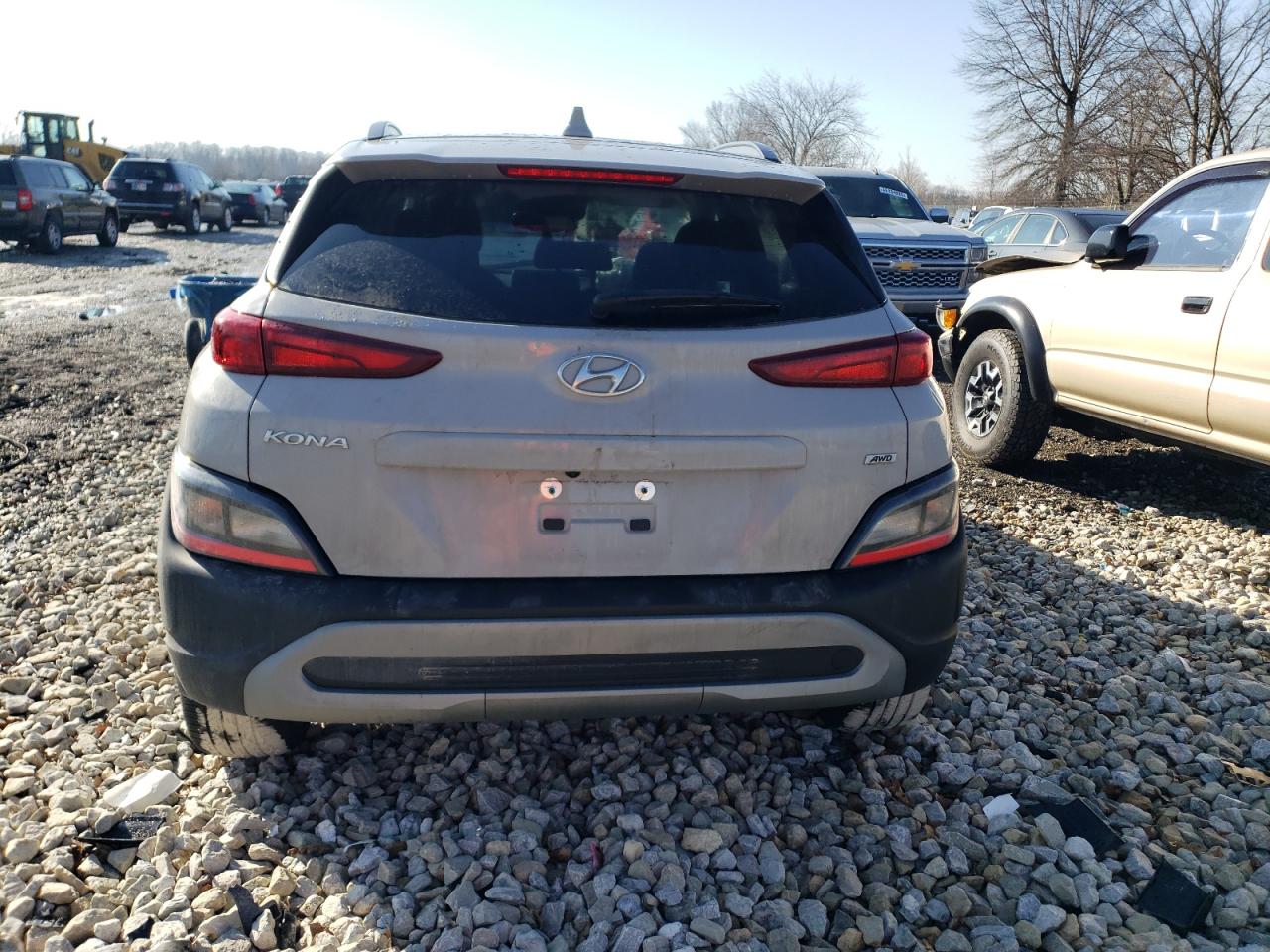 2022 HYUNDAI KONA SEL VIN:KM8K6CAB9NU872231