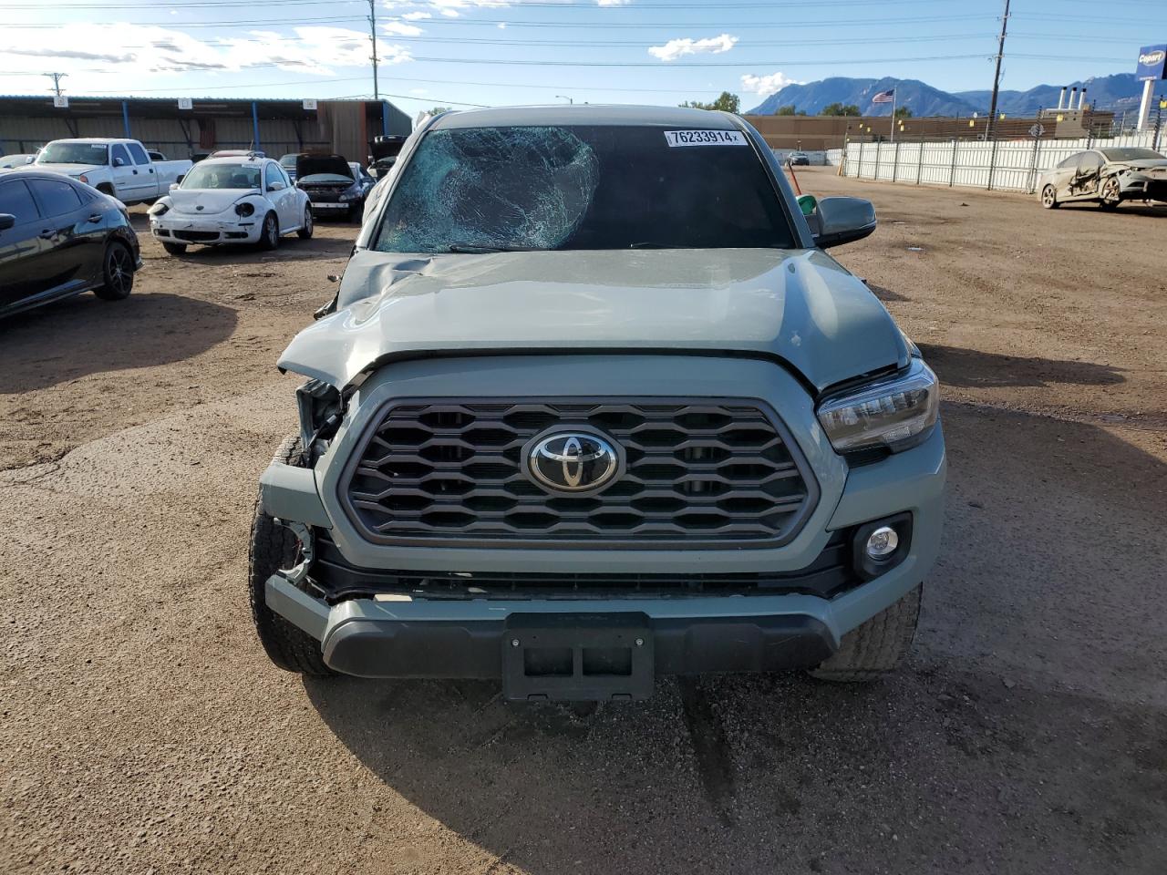 2022 TOYOTA TACOMA DOUBLE CAB VIN:3TMCZ5AN8NM498978