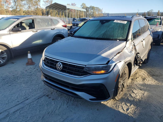 2022 VOLKSWAGEN TIGUAN SE R-LINE BLACK VIN:3VVCB7AX6NM077182
