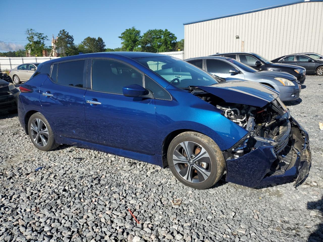 2022 NISSAN LEAF SV VIN:1N4AZ1CV7NC551125