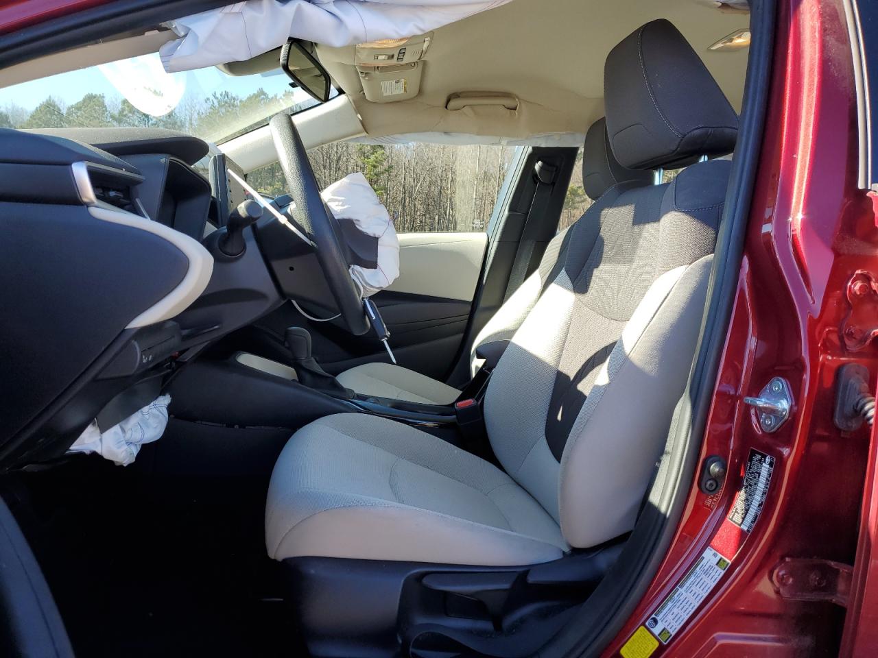 2022 TOYOTA COROLLA LE VIN:5YFEPMAE0NP301027