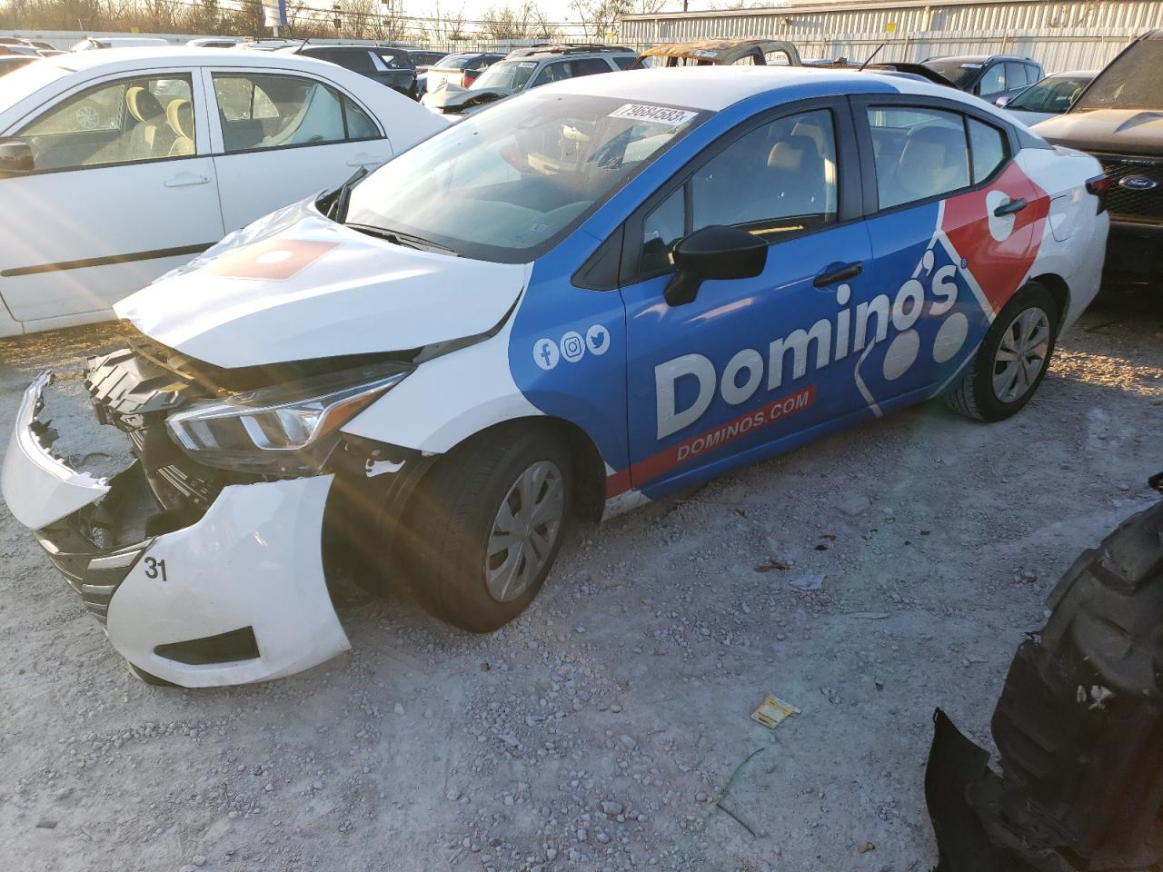 2023 NISSAN VERSA S VIN:3N1CN8DV6PL808808