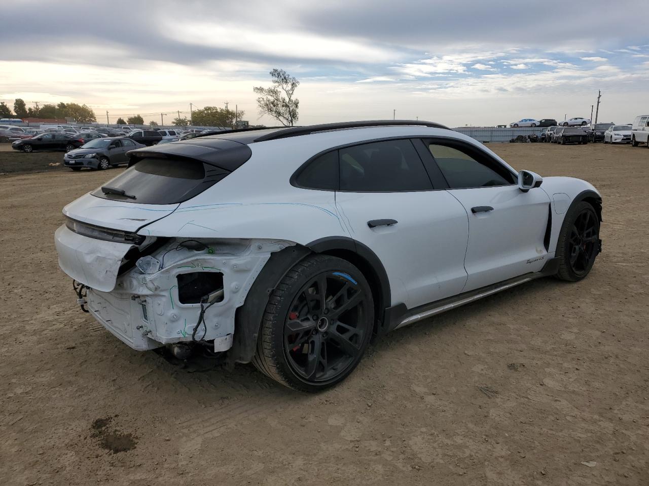 2022 PORSCHE TAYCAN CROSS TURISMO 4S VIN:WP0BB2Y15NSA71463