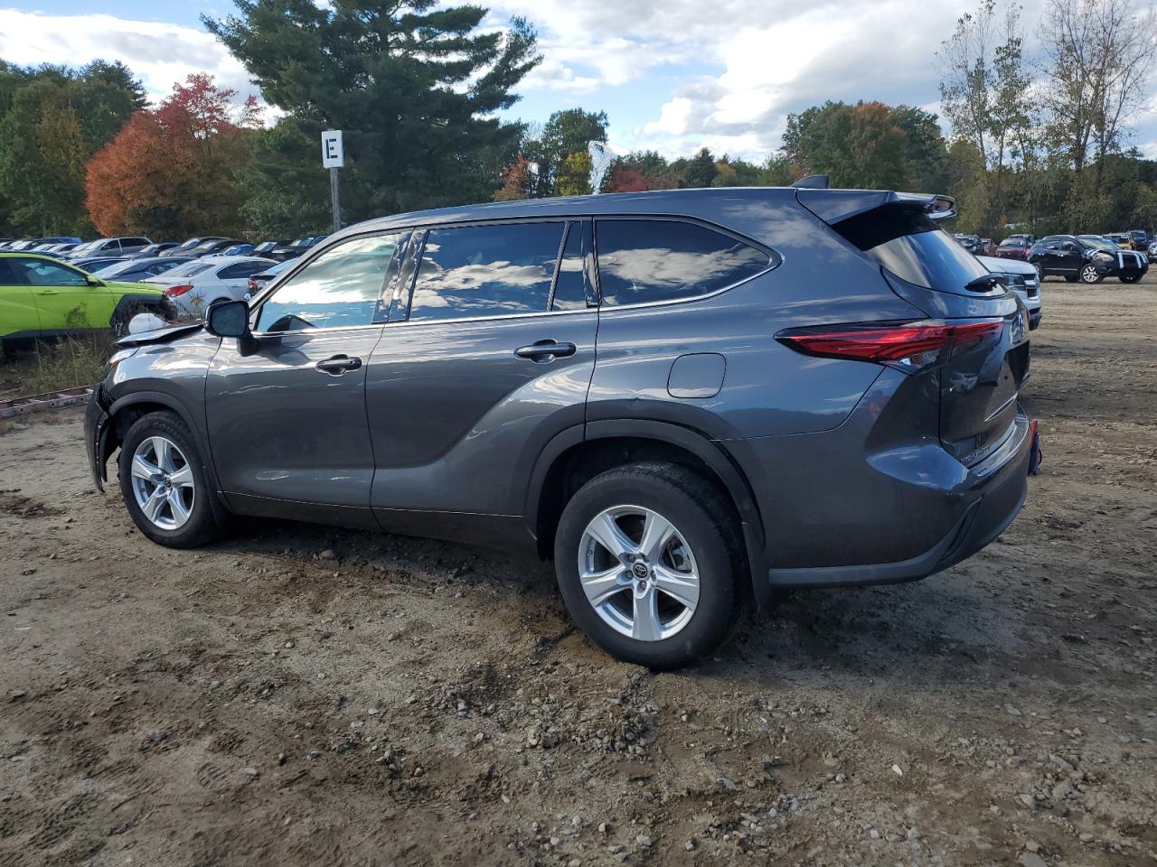 2022 TOYOTA HIGHLANDER L VIN:5TDBZRBH0NS243365