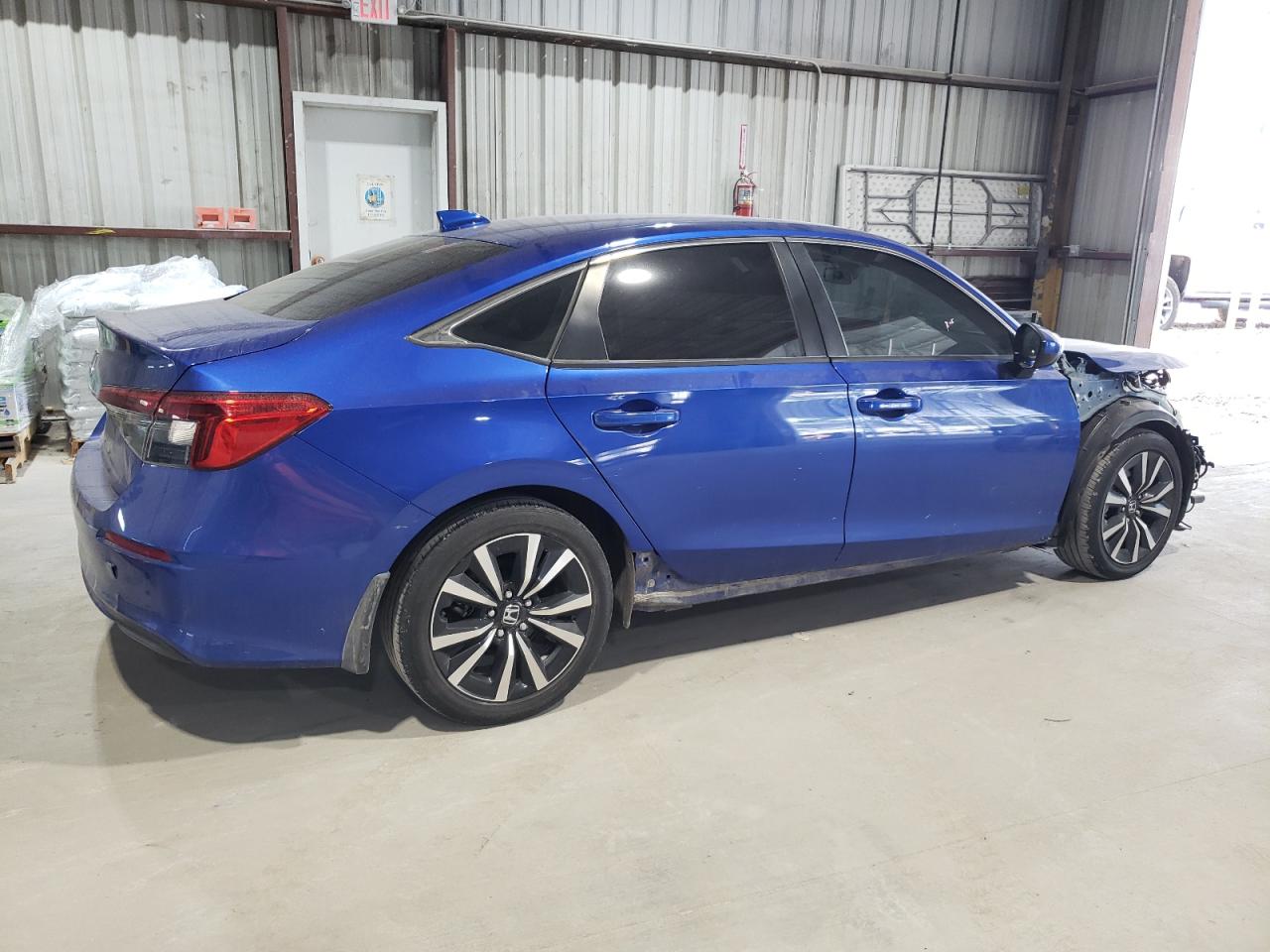 2022 HONDA CIVIC EX VIN:2HGFE1F77NH324038