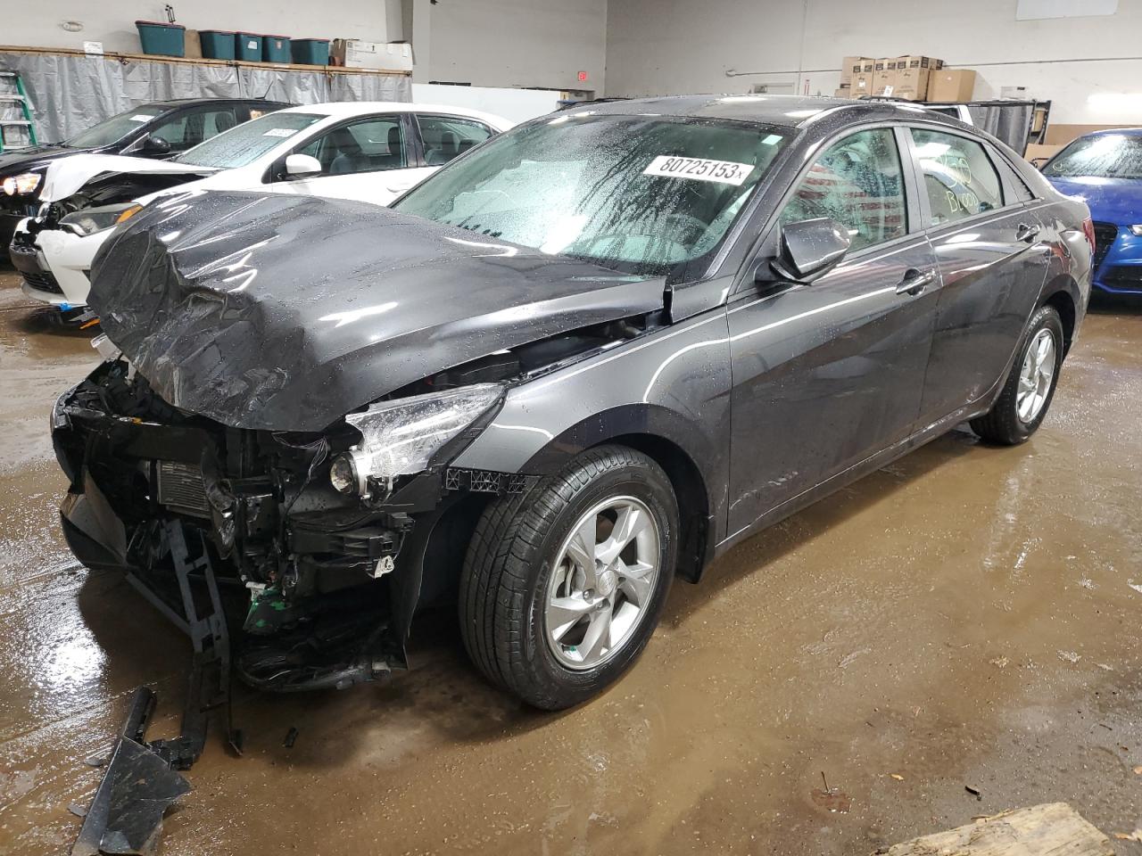 2022 HYUNDAI ELANTRA SE VIN:5NPLL4AG9NH076348