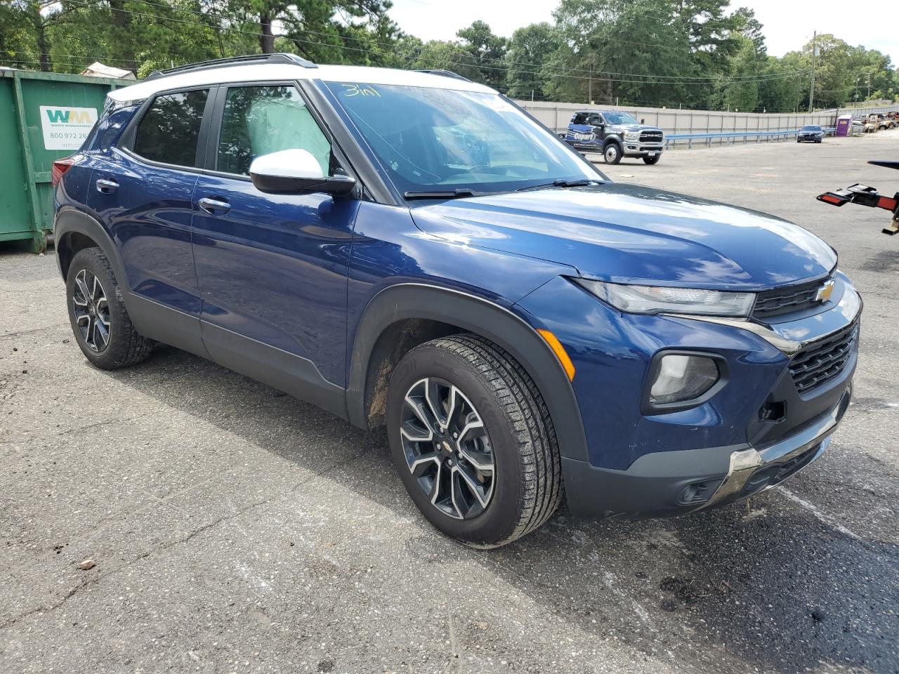 2022 CHEVROLET TRAILBLAZER ACTIV VIN:KL79MVSL6NB109362