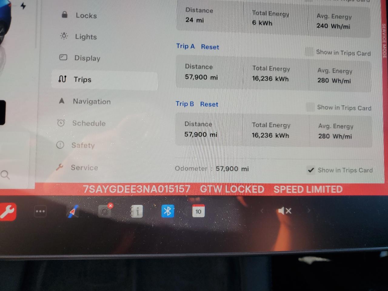 2022 TESLA MODEL Y  VIN:7SAYGDEE3NA015157