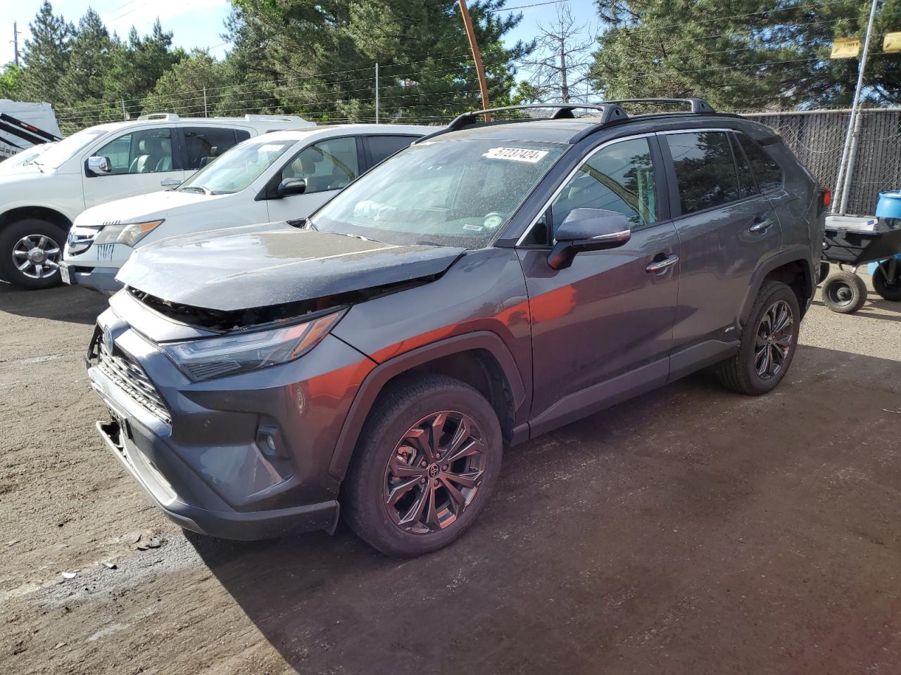 2022 TOYOTA RAV4 LIMITED VIN:4T3D6RFV7NU095943