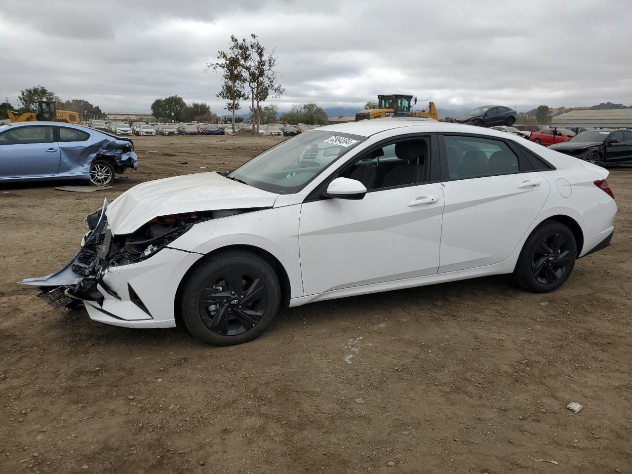 2023 HYUNDAI ELANTRA BLUE VIN:KMHLM4AJXPU075299