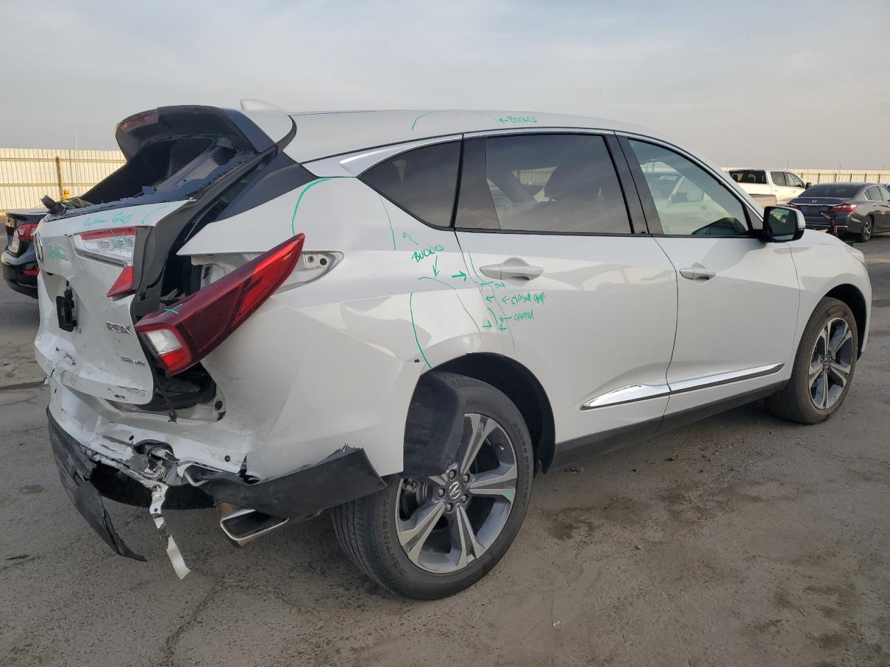 2023 ACURA RDX ADVANCE VIN:5J8TC2H78PL006074