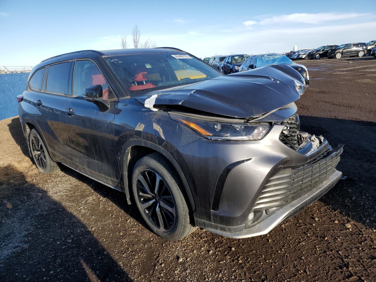 2022 TOYOTA HIGHLANDER XSE VIN:5TDLZRBH7NS194623