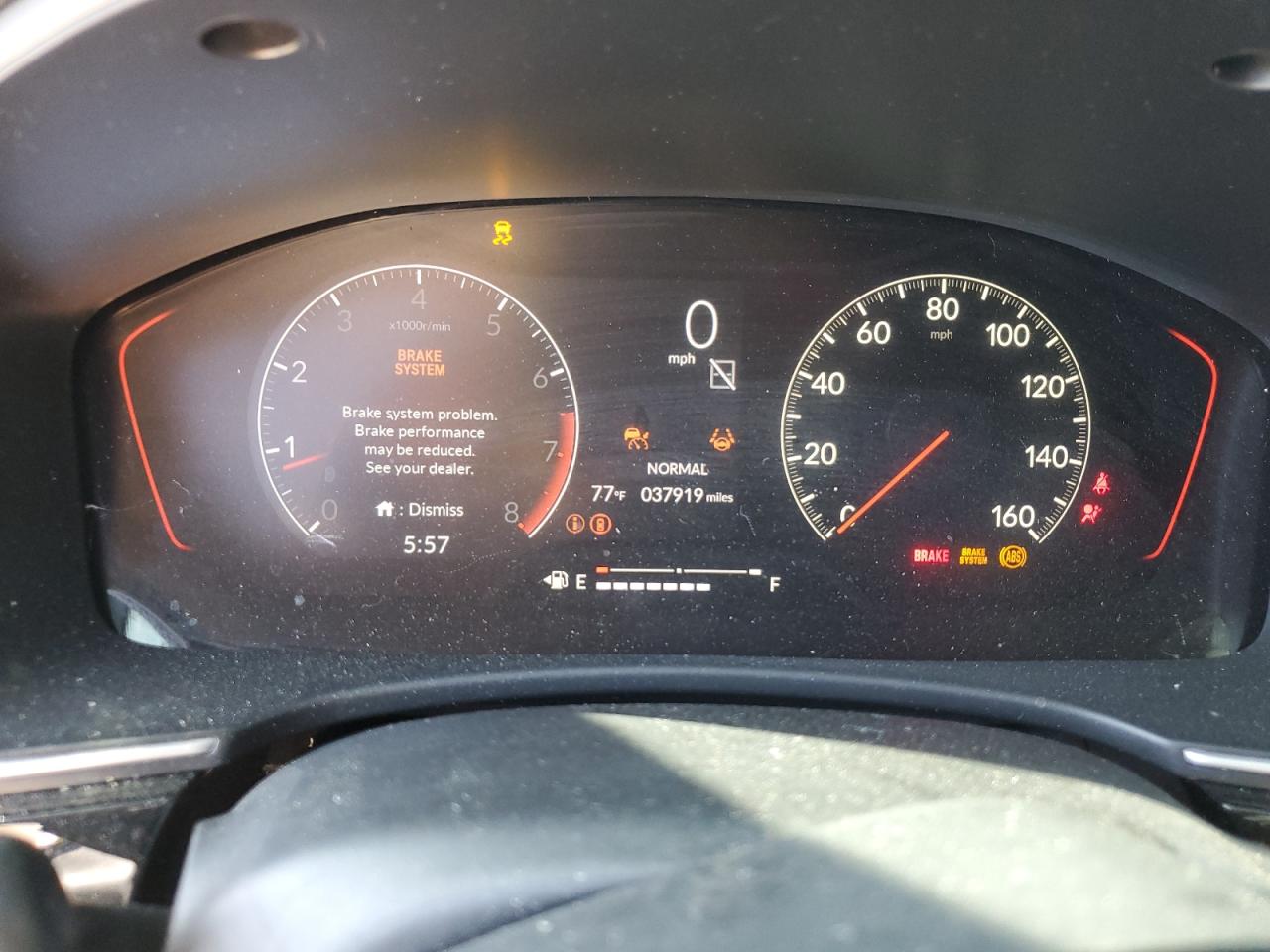 2023 HONDA CIVIC SI VIN:2HGFE1E54PH475535