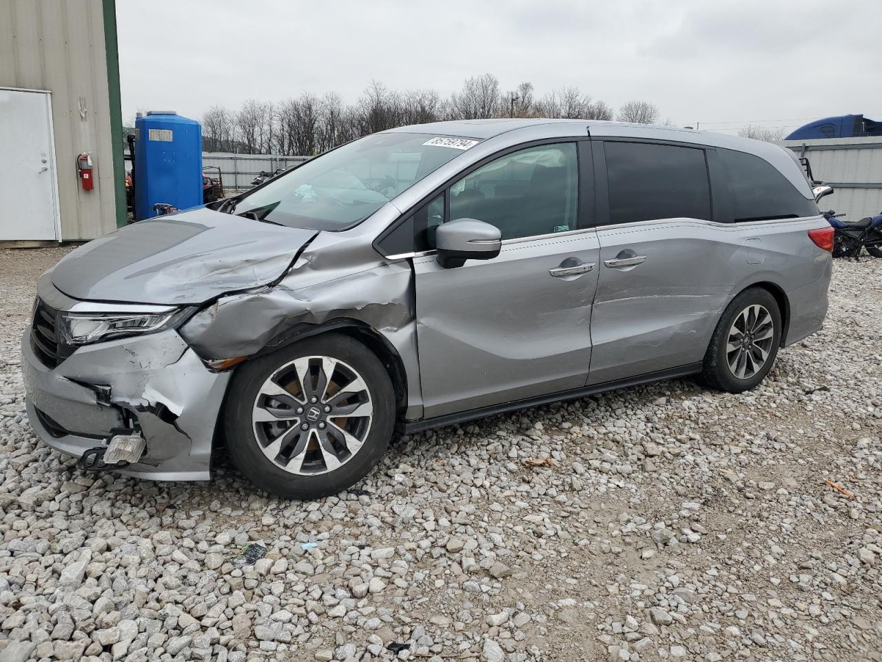 2023 HONDA ODYSSEY EXL VIN:5FNRL6H6XPB037580
