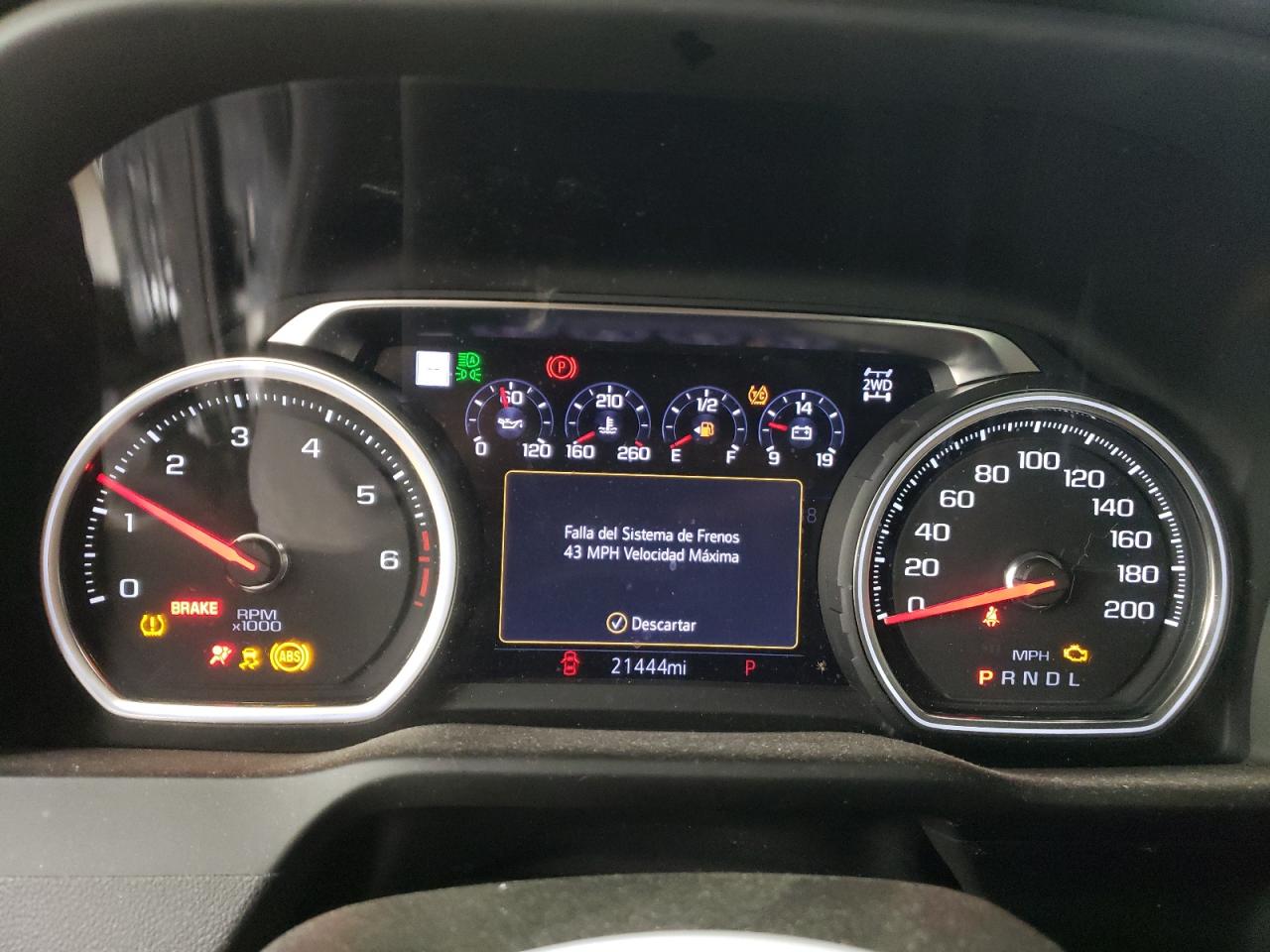 2022 CHEVROLET SILVERADO LTD K1500 HIGH COUNTRY VIN:3GCUYHED0NG201680