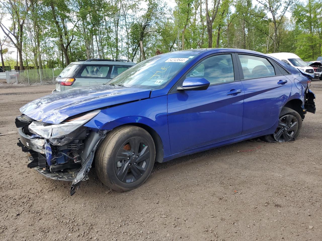 2023 HYUNDAI ELANTRA BLUE VIN:KMHLM4AJ3PU060143