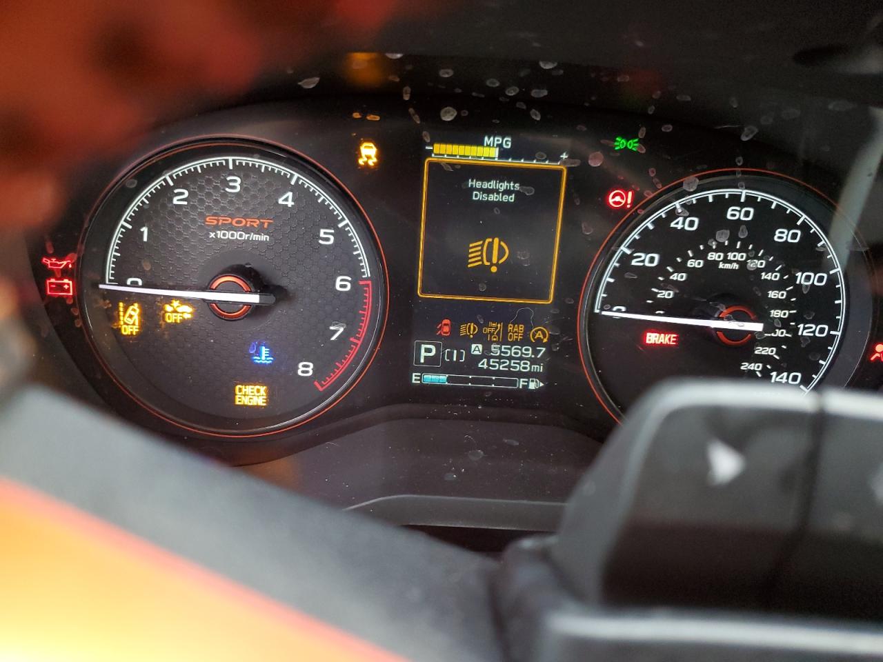 2023 SUBARU FORESTER SPORT VIN:JF2SKAJC3PH535175