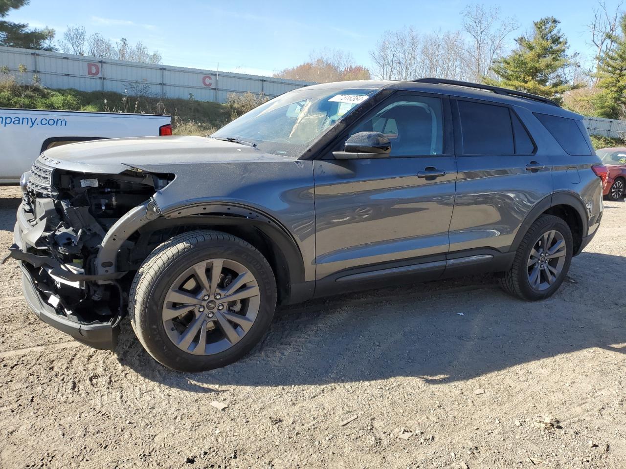 2022 FORD EXPLORER XLT VIN:1FMSK8DH6NGB32420