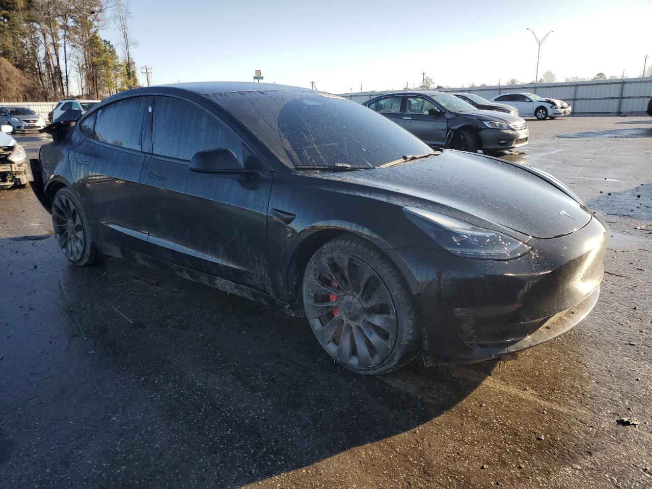 2022 TESLA MODEL 3  VIN:5YJ3E1EC1NF180332