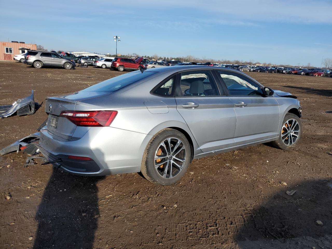 2022 VOLKSWAGEN JETTA SPORT VIN:3VWBM7BU7NM015375