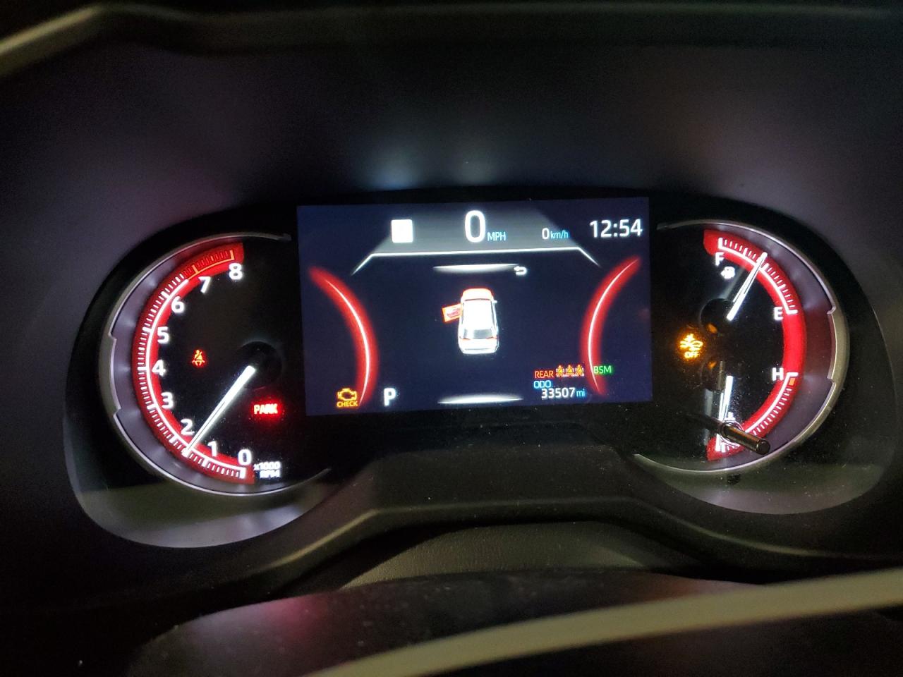 2023 TOYOTA RAV4 TRD OFF ROAD VIN:2T3S1RFV3PW354534