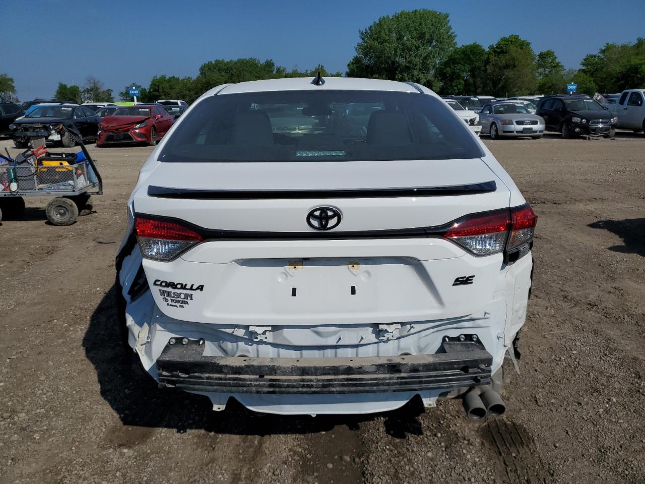 2022 TOYOTA COROLLA SE VIN:5YFS4MCE0NP136864