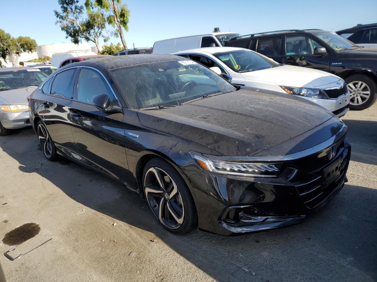 2022 HONDA ACCORD HYBRID SPORT VIN:1HGCV3F20NA015139