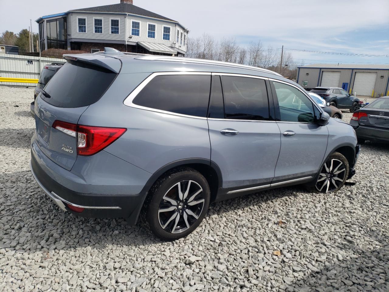 2022 HONDA PILOT ELITE VIN:5FNYF6H02NB054434