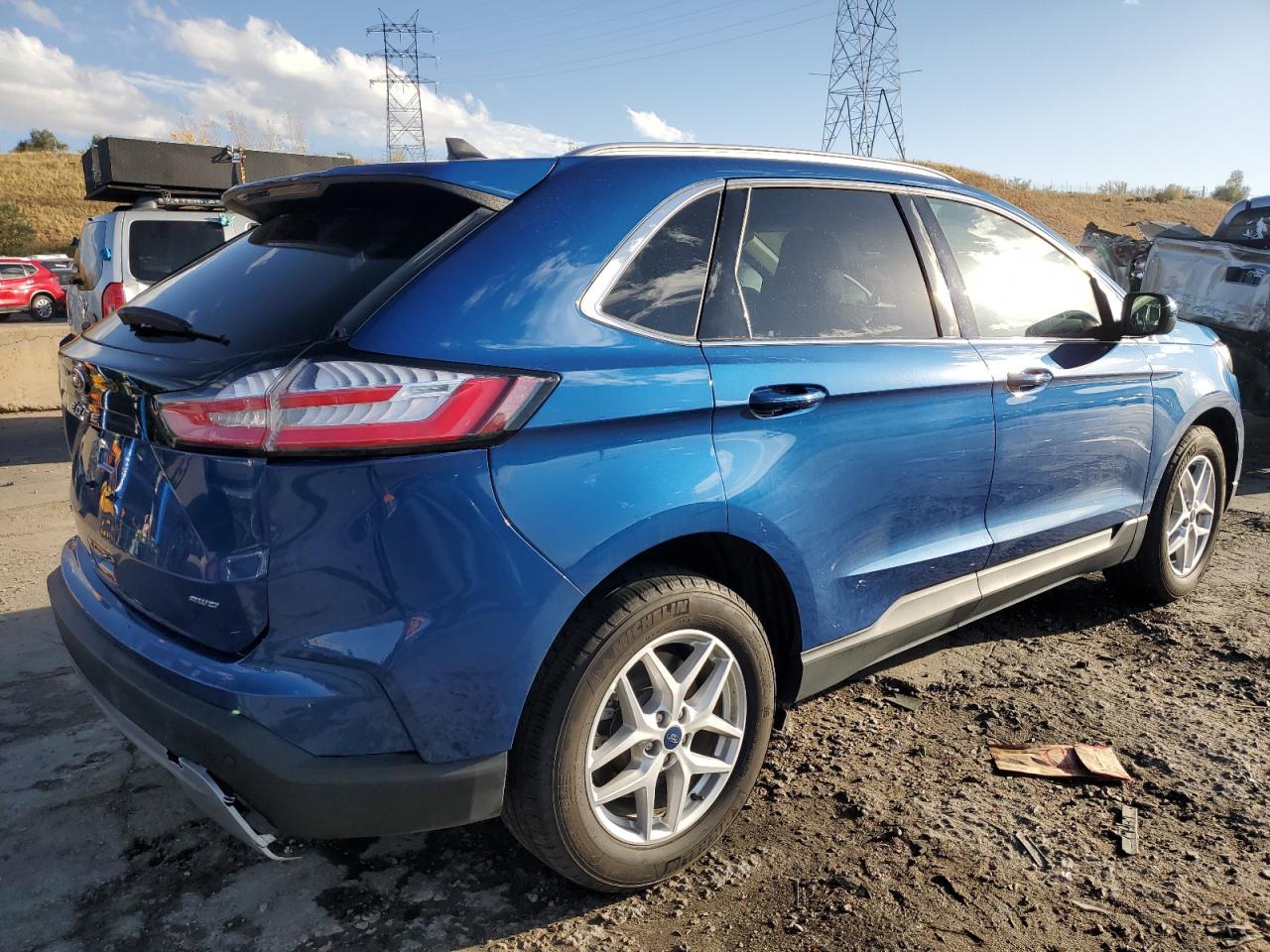 2022 FORD EDGE SEL VIN:2FMPK4J93NBB08529