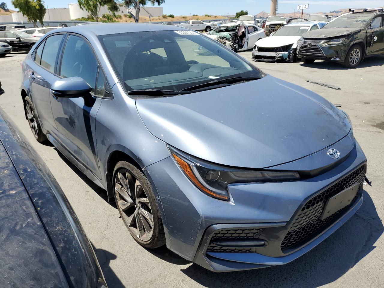 2022 TOYOTA COROLLA SE VIN:WP0AA2A8XNS255297