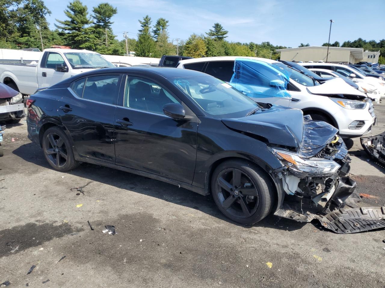 2022 NISSAN SENTRA SR VIN:3N1AB8DV9NY303894