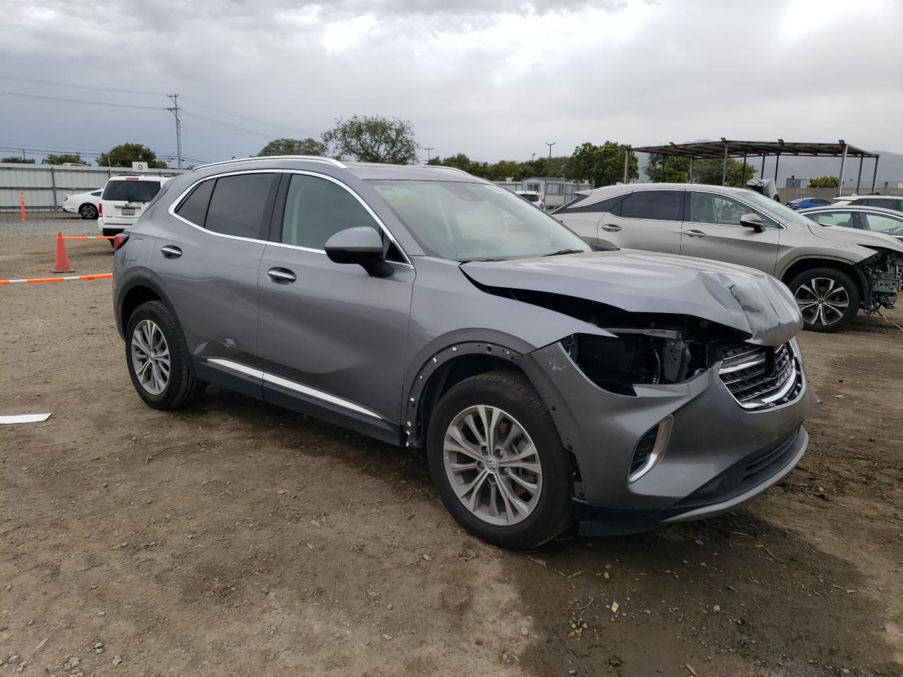 2022 BUICK ENVISION PREFERRED VIN:LRBAZLR47ND128560