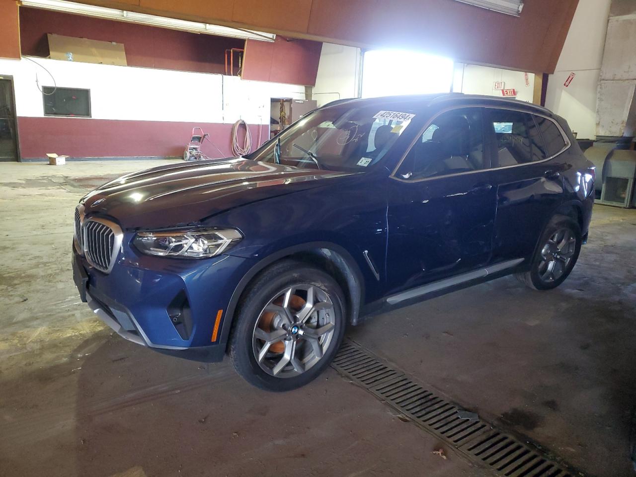 2022 BMW X3 XDRIVE30I VIN:5UX53DP00N9N01224