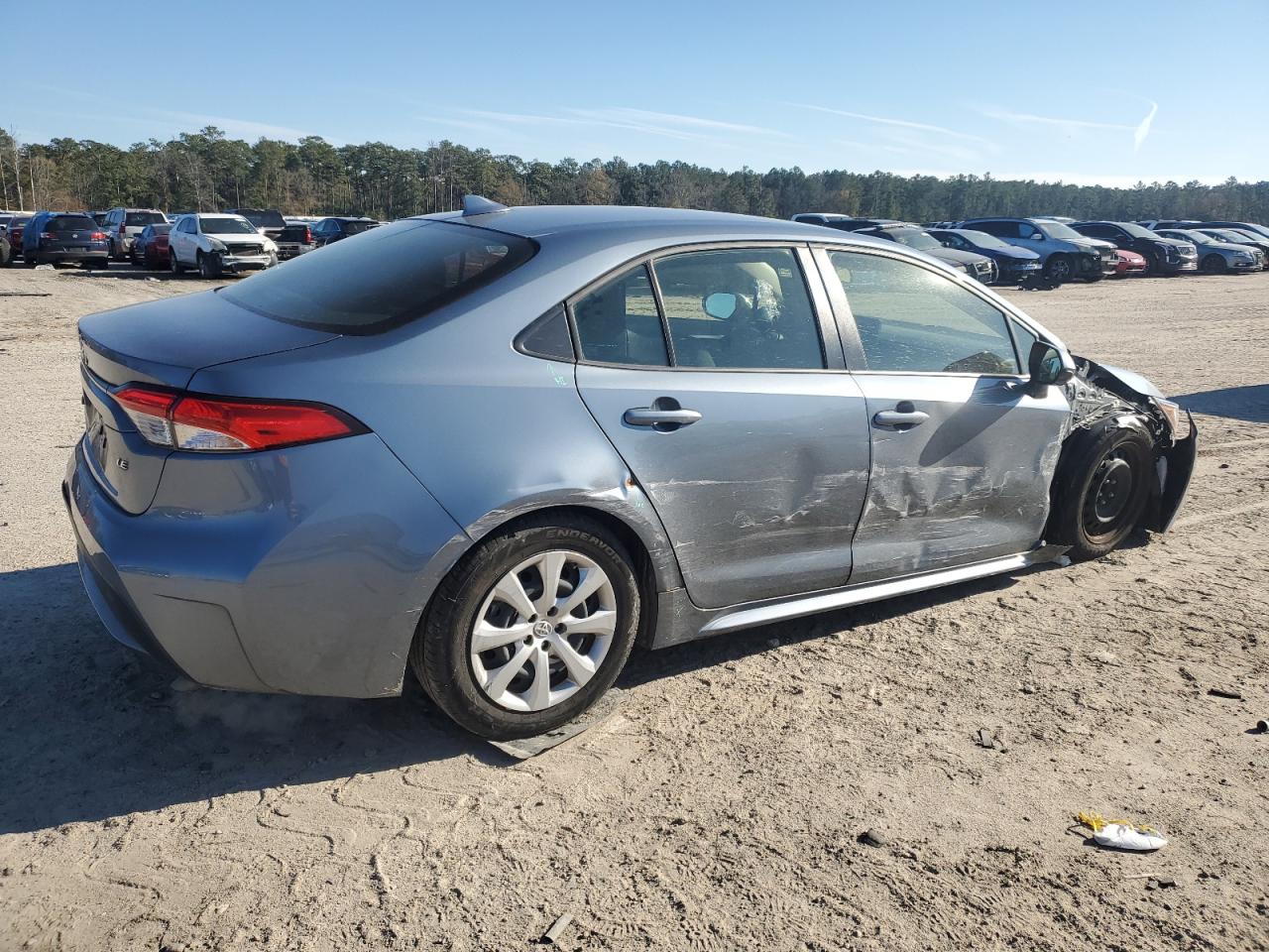 2022 TOYOTA COROLLA LE VIN:JTDEPMAE7N3009383